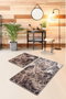 Mijölnir Mozaik Juego de alfombras de baño multicolor